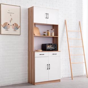 黄白餐边柜现代简约客厅靠墙置物收纳柜厨房柜储物柜备茶水柜边柜