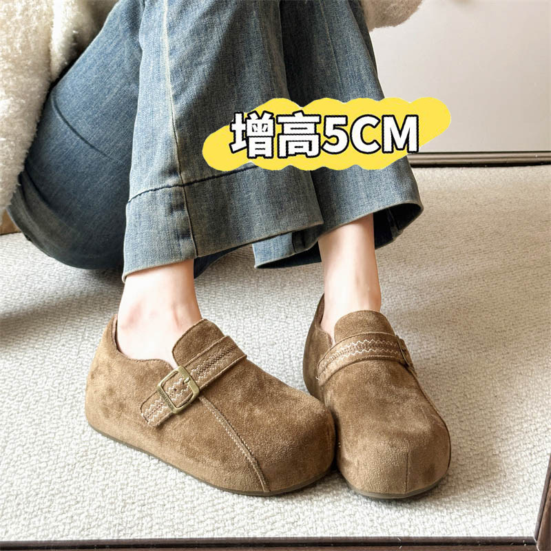 厚底加绒全包勃肯鞋女春秋2026新款一脚蹬豆豆二棉鞋保暖乐0115w,女鞋,勃肯鞋/软木鞋,淘宝优惠券,粉丝福利购,淘宝优惠卷