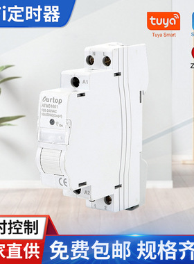 ATMS1601智能无线遥控WiFi定时器手机涂鸦App导轨定时开关
