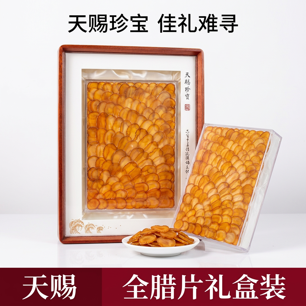 鹿茸全腊片35克鹿茸片礼盒吉林梅花鹿茸全蜡片炖汤泡酒一手批货价