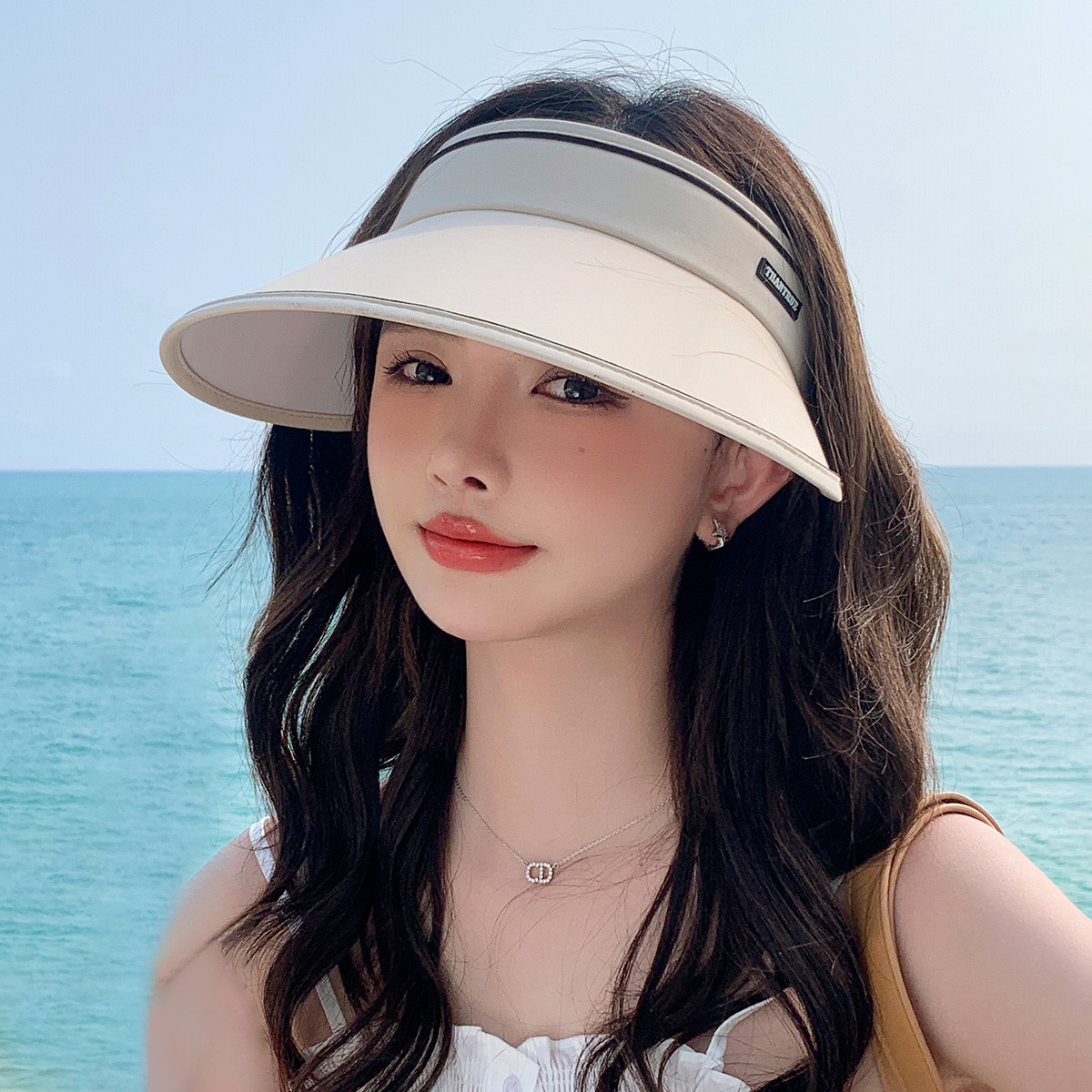 真享空顶帽运动休闲女性春季夏季图片