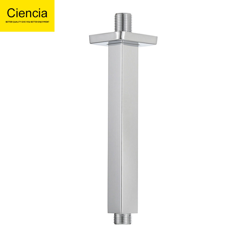 科德林304不锈钢方形4分淋浴吊管暗装淋浴柱连接杆弯管入墙花洒臂,家装主材,暗装淋浴花洒,淘宝优惠券,粉丝福利购,淘宝优惠卷