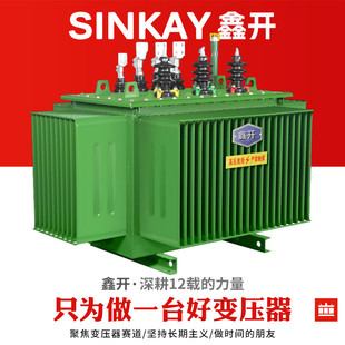 10kv/0.4变压器s11铜250kva三相315千伏安400kw电力500油浸变压器