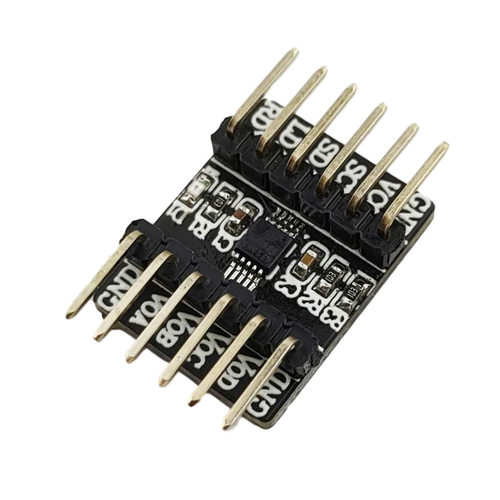 MCP4728模块 数模转换模块 12位 12bit DAC 4路数模 DAC输出