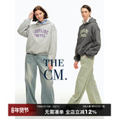 字母印花连帽卫衣男女Cleanfit套头衫 CountryMoment 360G重磅美式