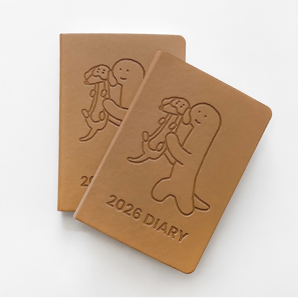 布几岛韩国授权joguman恐龙限定款手账笔记本日记本可爱2026新款