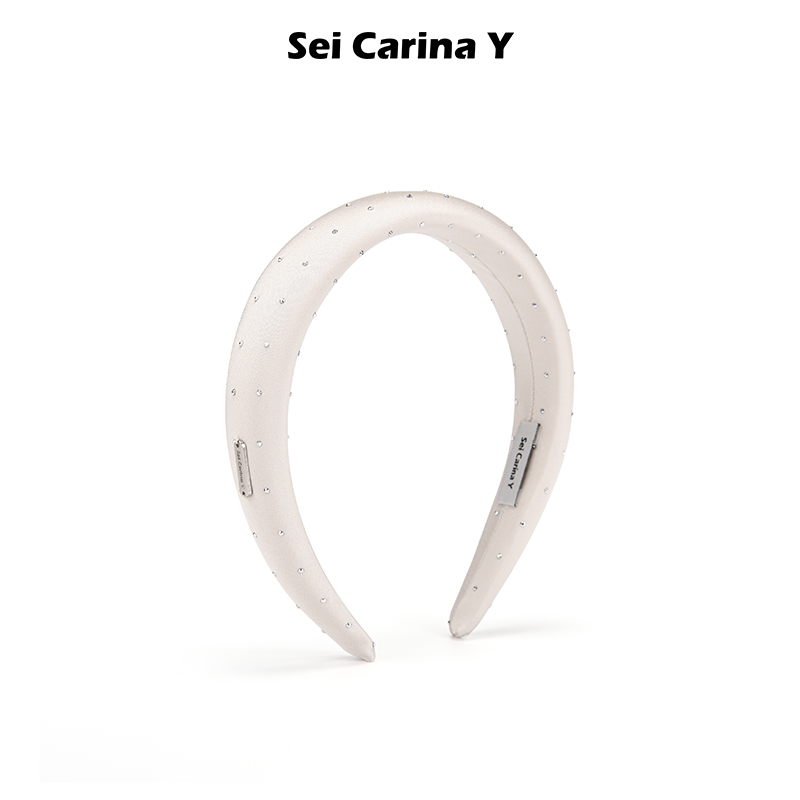 SeiCarinaY烫钻缎面满天星发箍