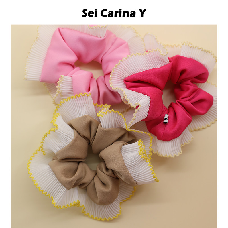 Sei Carina Y“骄阳”大号发圈头绳女新款小众设计感唯美头花发饰