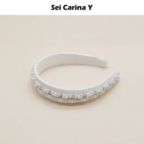 SeiCarinaY重工串珠镶钻发箍