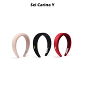 Carina Y丝绒经典 海绵发箍女不勒头高颅顶时尚 Sei 百搭头饰新款