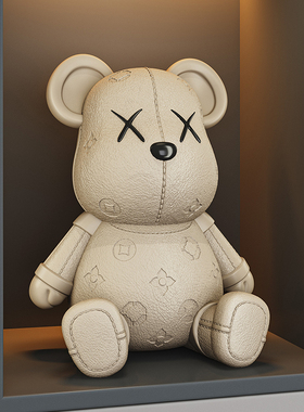 暴力熊存钱罐客厅电视柜摆件电脑桌面高级感柜子新家装饰品储蓄罐