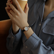 Watch female ins style niche design female model girl student high-value simple temperament small exquisite high-end sense