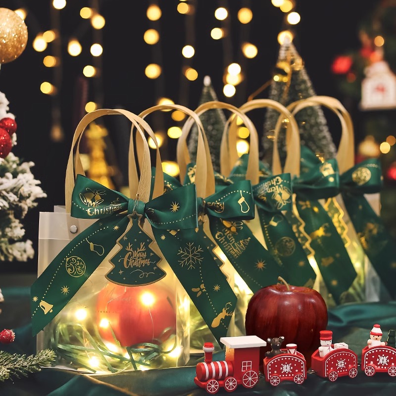平安夜苹果礼盒圣诞礼物袋礼品盒