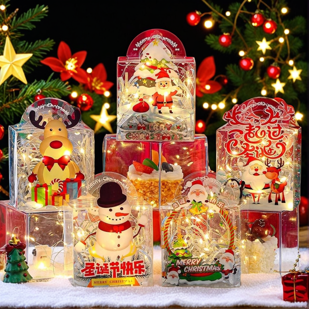 圣诞节儿童手提小礼品糖果礼物袋