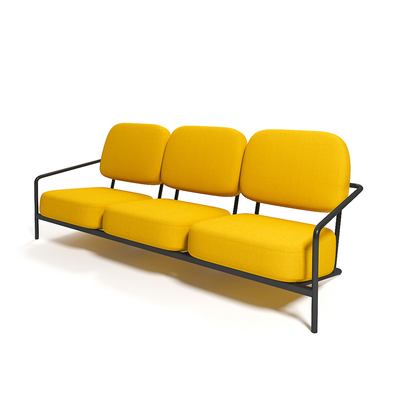 现代时尚2/3人位布艺皮沙发