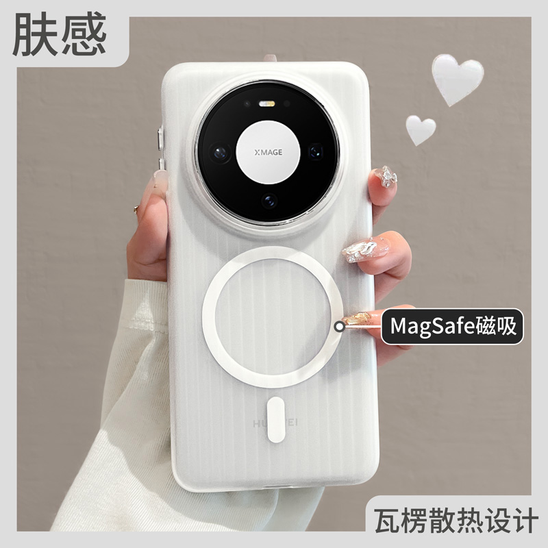 一年包换超薄磨砂磁吸瓦楞壳