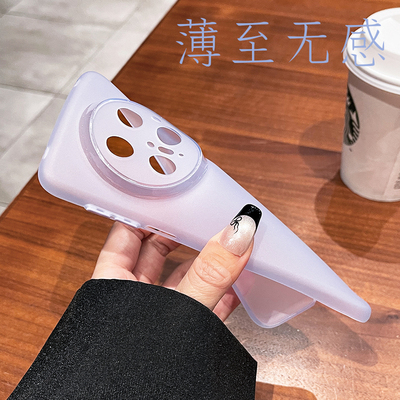 【冰砂散热】适用华为mate70pro手机壳新款mate60保护套mt60超薄磨砂mate50透明全包镜头防摔男女款简约e软壳