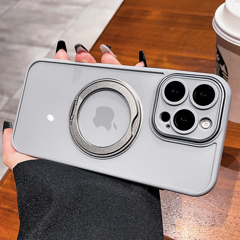 360磁吸支架几何魔方适用苹果16promax手机壳iPhone