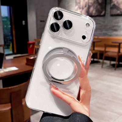 一年包换新款超薄闪粉支架壳