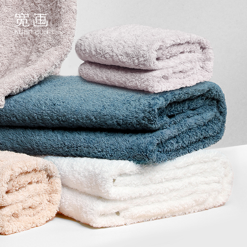 【云朵系列】宽画100%纯棉毛巾