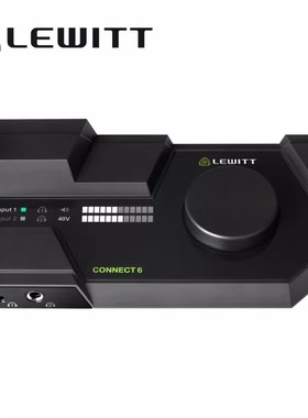 LEWITT/莱维特CONNECT6专业手机OTG电脑直播录音声卡乐器录音声卡