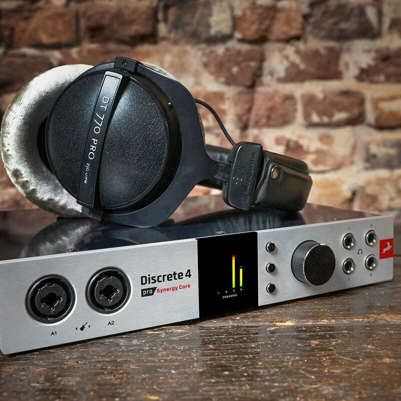 Antelope/羚羊Discrete 4 pro 雷电3/USB 录音棚专业混音编曲声卡