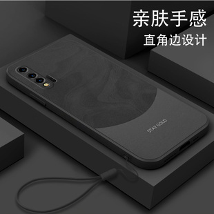 适用华为nova6手机壳新款 5z液态硅胶nova5i保护套5ipro简约超薄潮雅丹黑 6se全包防摔nova5软壳创意5pro男女款