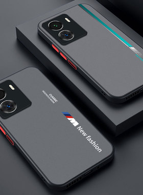 适用vivoY35手机壳防摔肤感Y35+撞色创意磨砂防指纹vivoY35M透明全包男女2023新款Y35M+保护套超薄简约新潮流