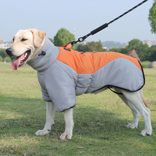 狗狗衣服秋冬款中型大型犬冬季两脚羽绒棉衣金毛拉布拉多宠物冬装