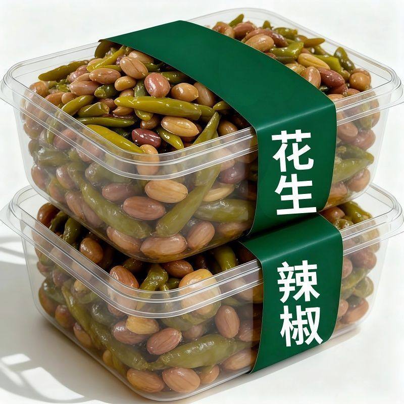 花生辣椒下酒菜小米辣腌制香脆大颗花生下饭菜咸菜大全即食袋装,粮油调味/速食/干货/烘焙,下饭/拌饭酱/拌饭料,淘宝优惠券,粉丝福利购,淘宝优惠卷