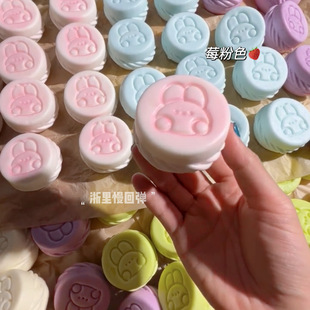 小红书爆款 超湿软甜甜马卡龙慢回弹解压发泄捏捏玩具squishy