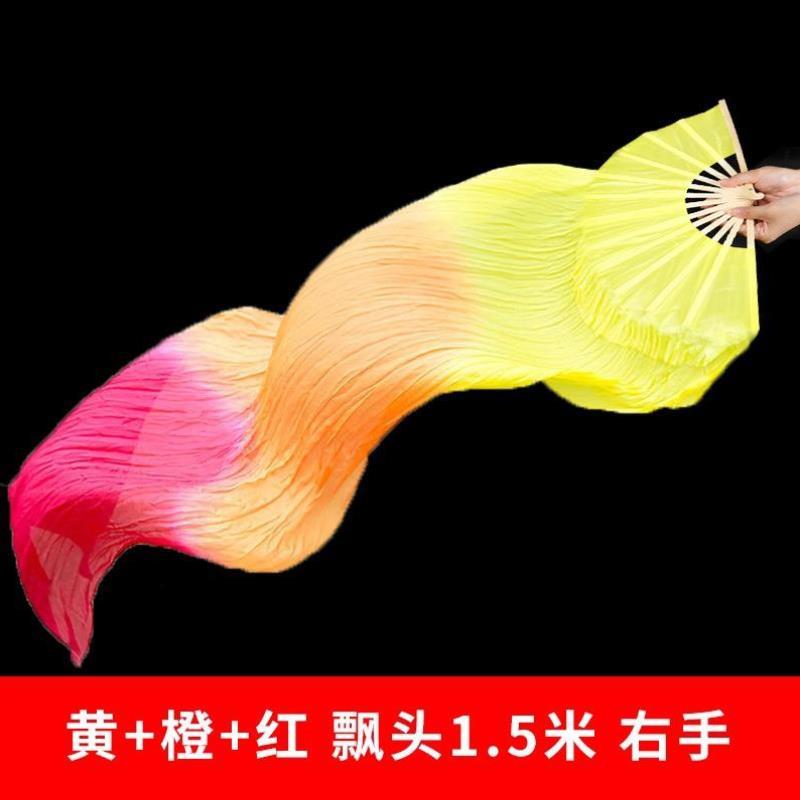 中国舞蹈扇子儿童表演扇子扇子舞蹈扇中国风学生专用日常加厚流苏