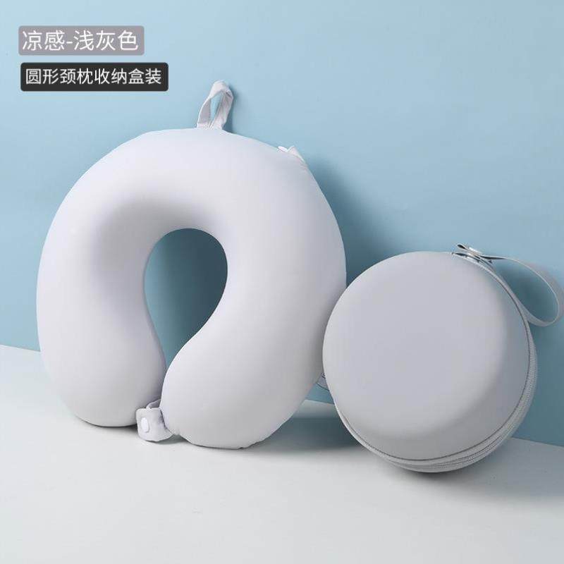 睡洞u型枕睡觉腰靠护颈护颈u型枕枕头脖子靠枕承托便携长途旅游