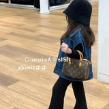 Джинсовый жилет, осенняя детская куртка для отдыха, в корейском стиле, в западном стиле