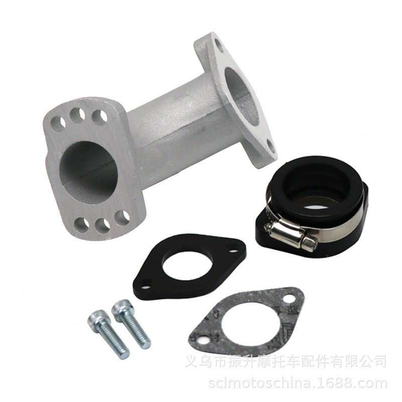 摩托车改装mikuni VM22 24 PE PWK28 30化油器喉管进气歧管转接PZ