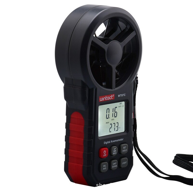 WT87C手持便携式风速计高精度风速仪风温表Anemometer风量测量
