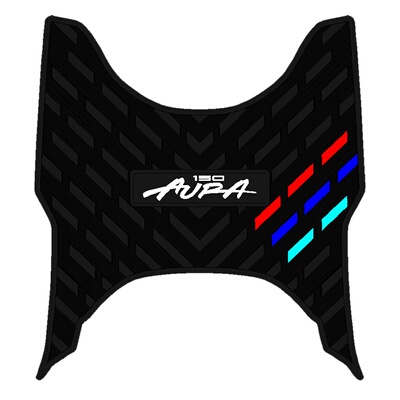 适用于春风150aura橡胶脚垫摩托车改装配件春风150aura脚踏垫