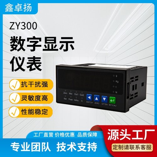 鑫卓扬通用型智能工控系统测力仪表压力测试仪称重力值数字显示仪