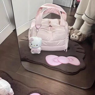 少女粉色化妆包大容量洗漱包女收纳包旅行出差分区收纳新款便携