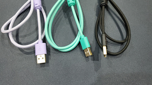 CIY键盘数据线连螺旋线版type-c连接线现货