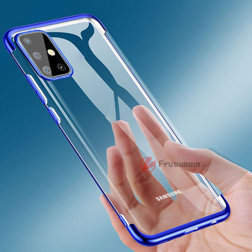 3D Laser Plating Soft TPU Clear Case For SSamsung Galaxy A51