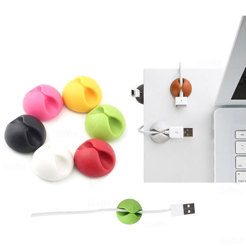 Cable Winder Organizer Cable Clip Desk Tidy Organiser Wire