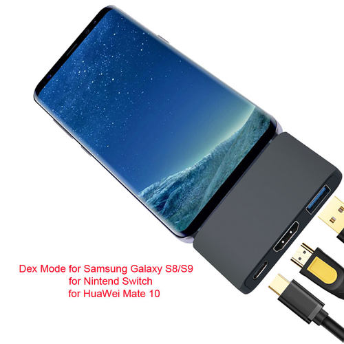 EASYA Thunderbolt 3 USB Type C Hub Dock to HDMI Dex Mode fo