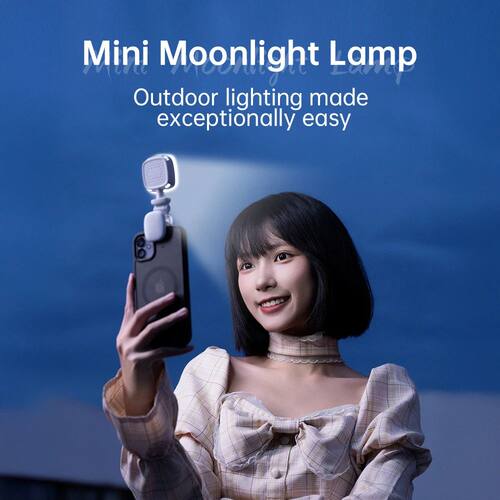 LED New Portable Selfie Fill Light Rechargeable 3 Modes