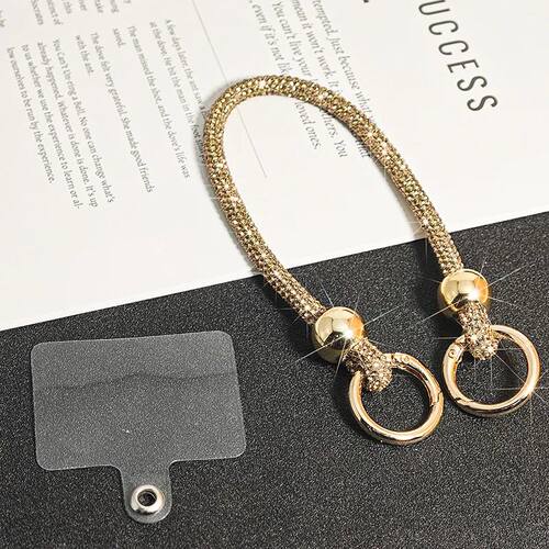 phone strap Crystal Rhinestone Phone Lanyard accessory