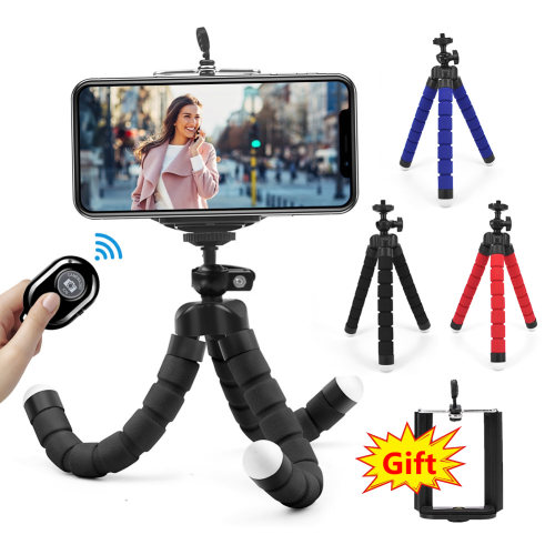Camera Phone Tripod Portable Adjustable Stand Mount Holder