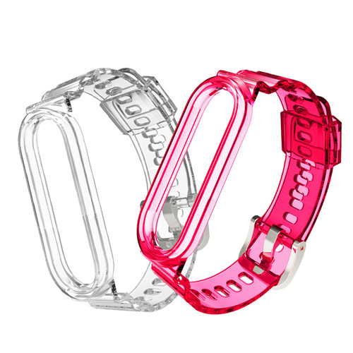 Bracelet on Mi Band 5 6 7 Strap for Xiaomi Miband 4 3