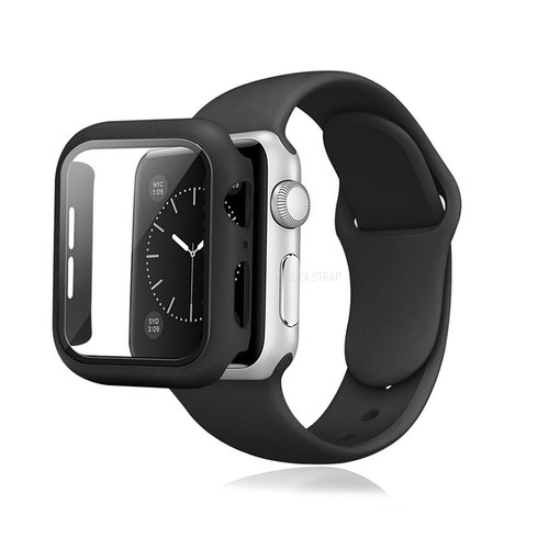 Strap+Case Set for Apple Watch Band 44mm 40mm iWatch band