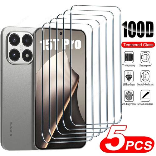 5Pcs Screen Protector For Xioami 15T 14T 13T 12T 11T 10T 17