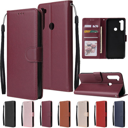 New Flip Wallet Case for Xaomi Redm Note 9 8 7 6 5 4 Pro 9A